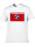 Tennessee Flag Graphic Tee - Stylish State Pride T-Shirt