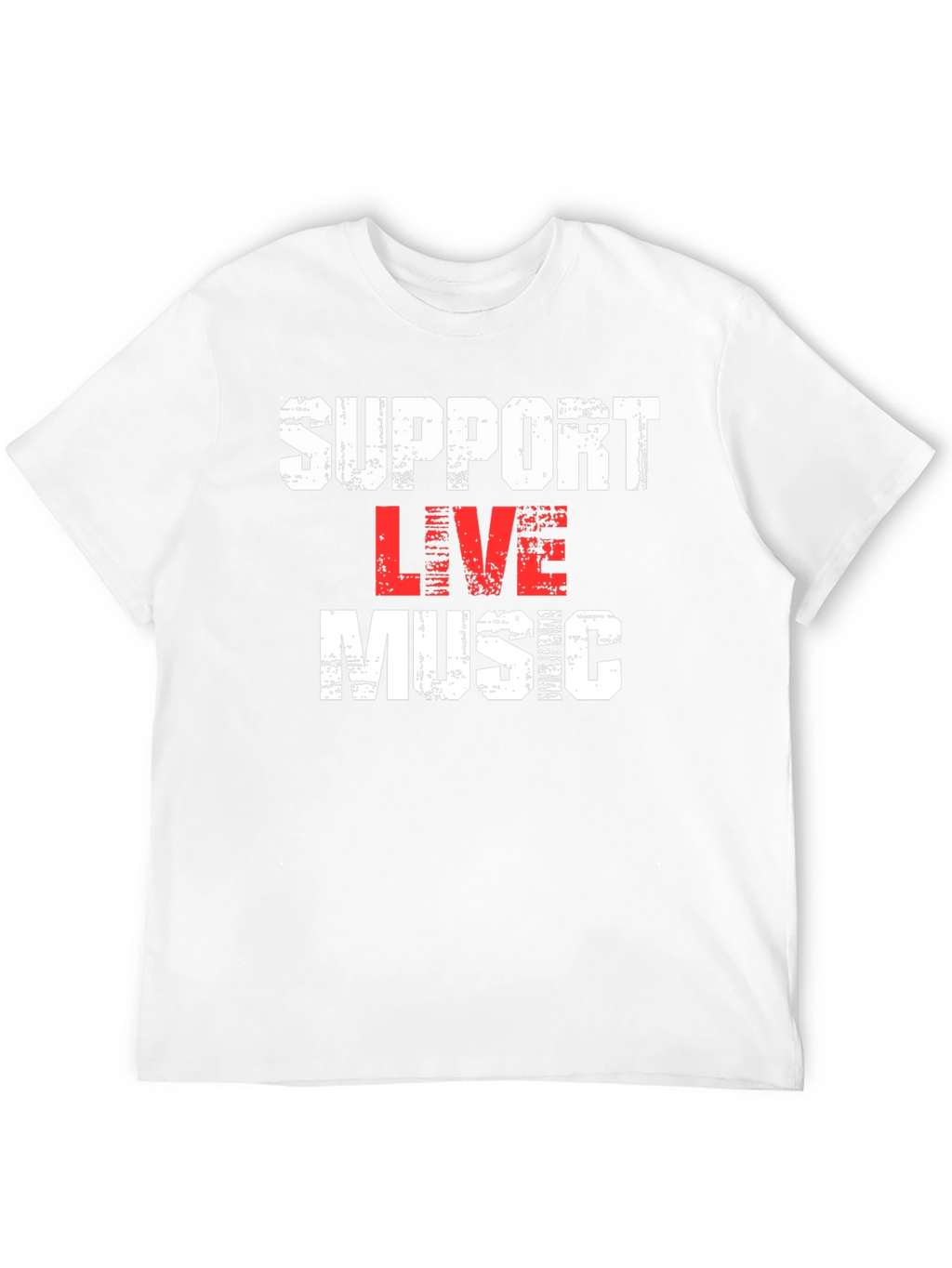 Support Live Music Graphic Tee