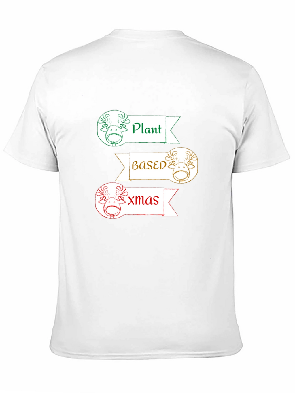 Plant Based Xmas T-Shirt