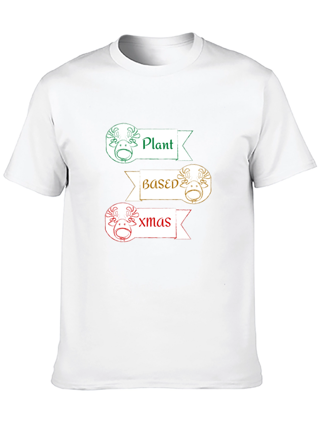 Plant Based Xmas T-Shirt