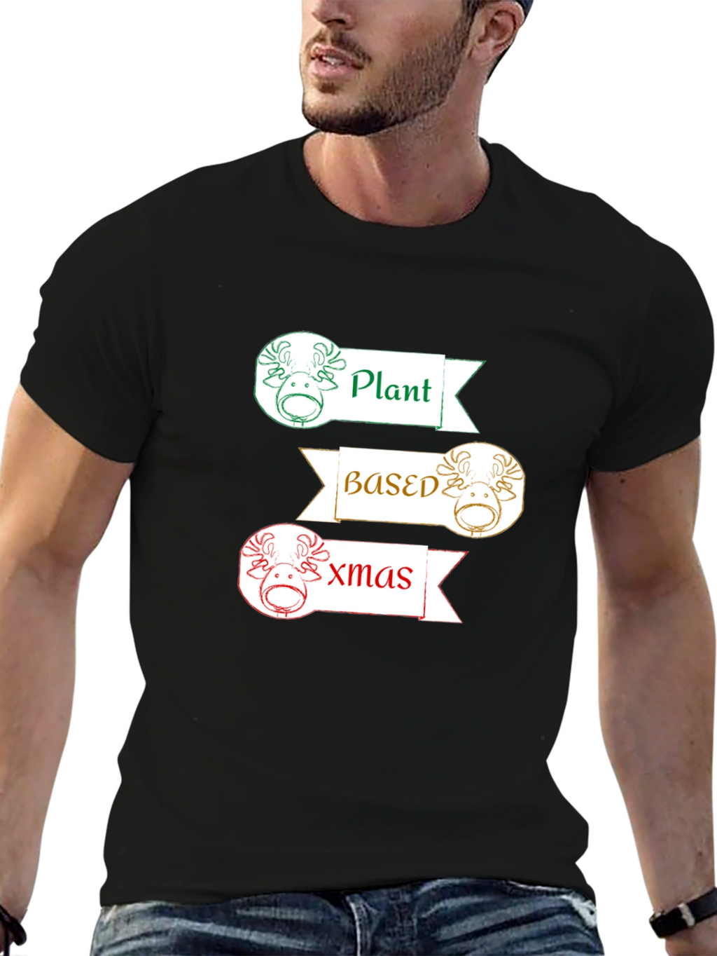 Plant Based Xmas T-Shirt