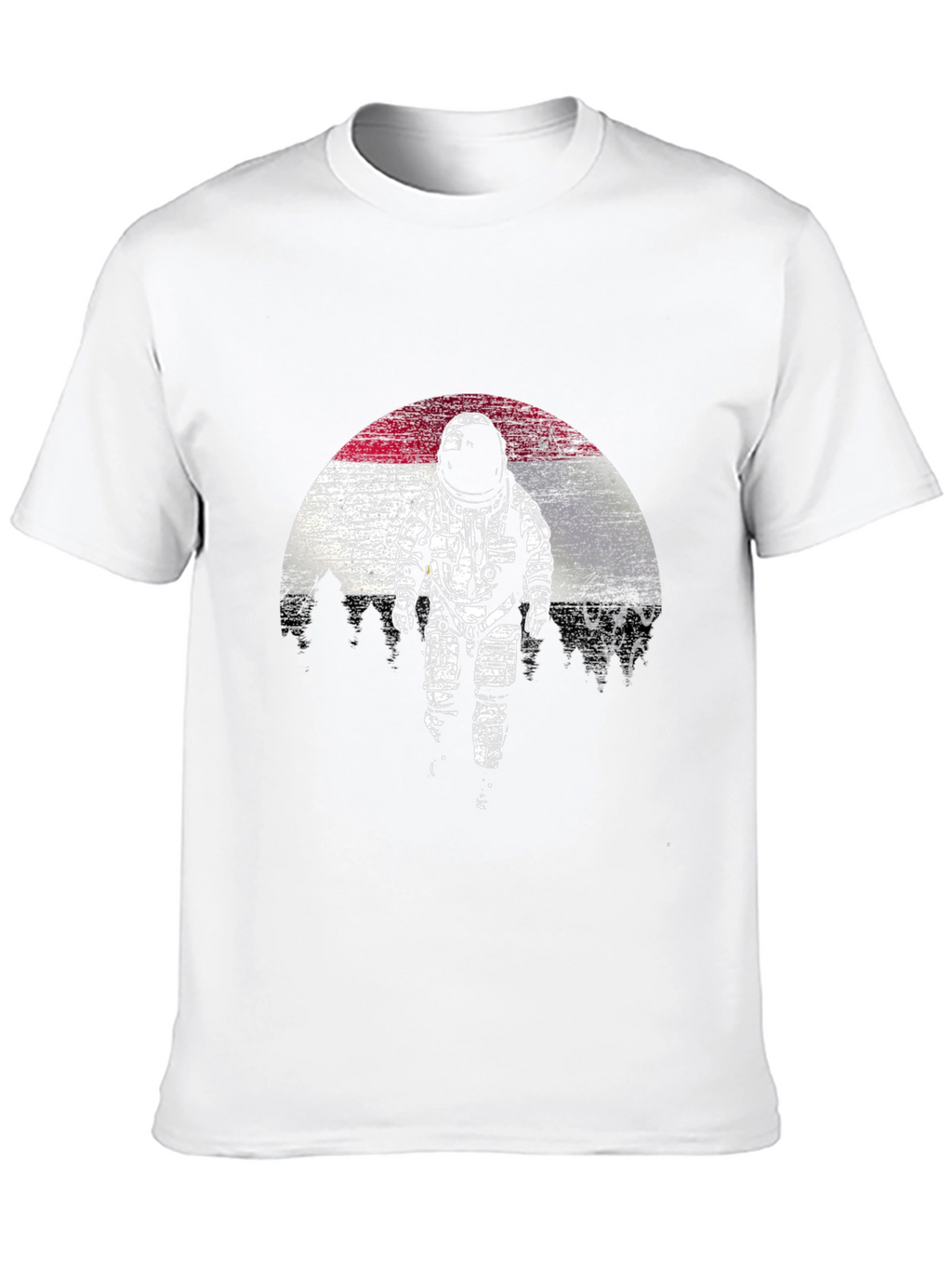 Astronaut Graphic Tee - Black T-Shirt