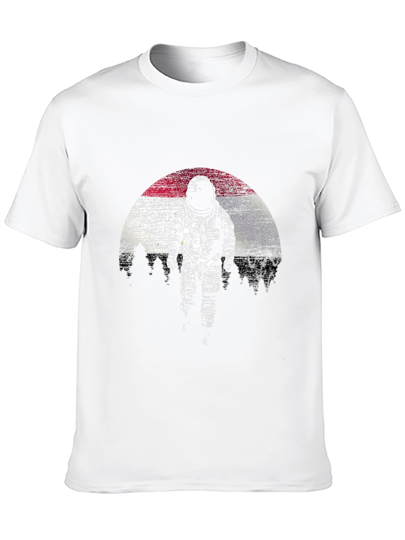 Astronaut Graphic Tee - Black T-Shirt