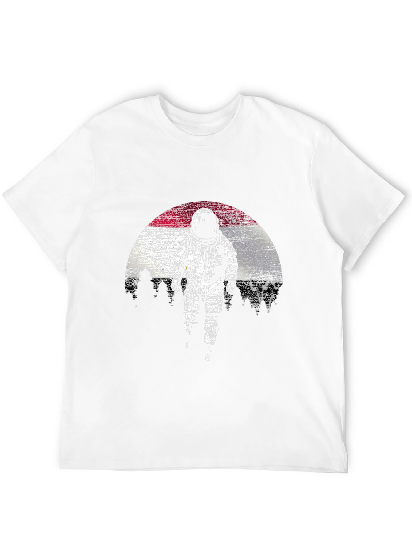 Astronaut Graphic Tee - Black T-Shirt