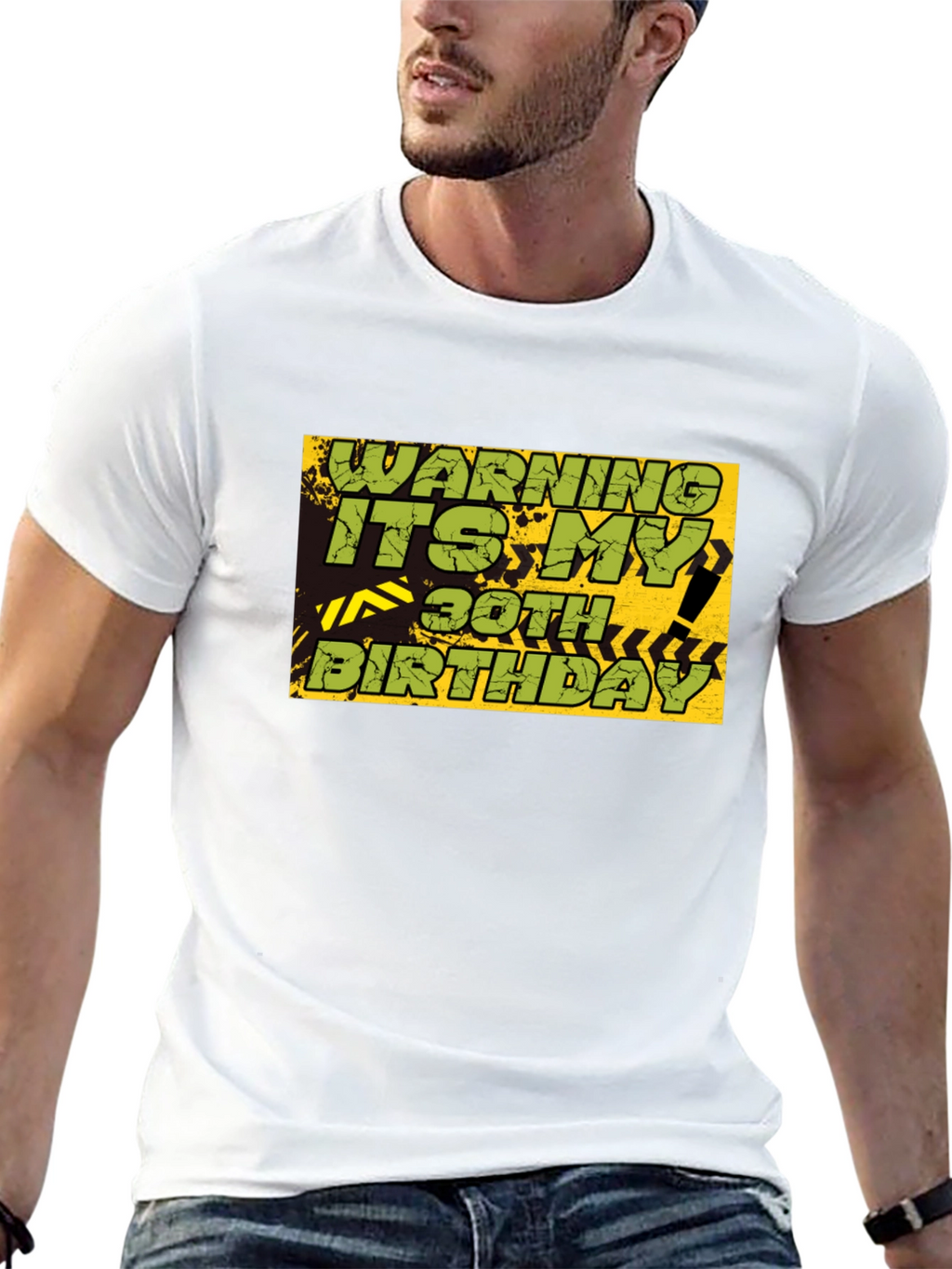 Warning 30th Birthday Graphic T-Shirt