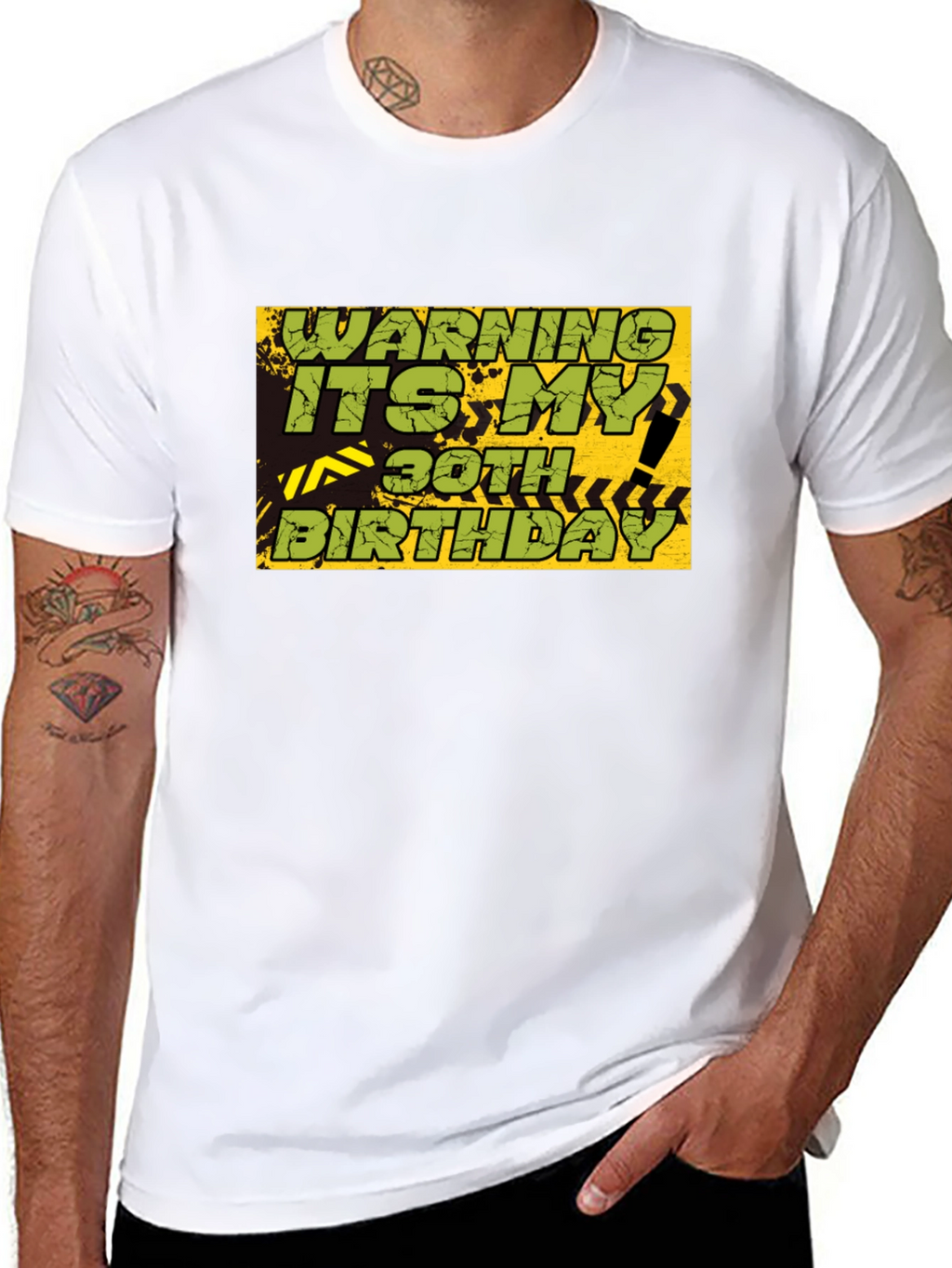 Warning 30th Birthday Graphic T-Shirt