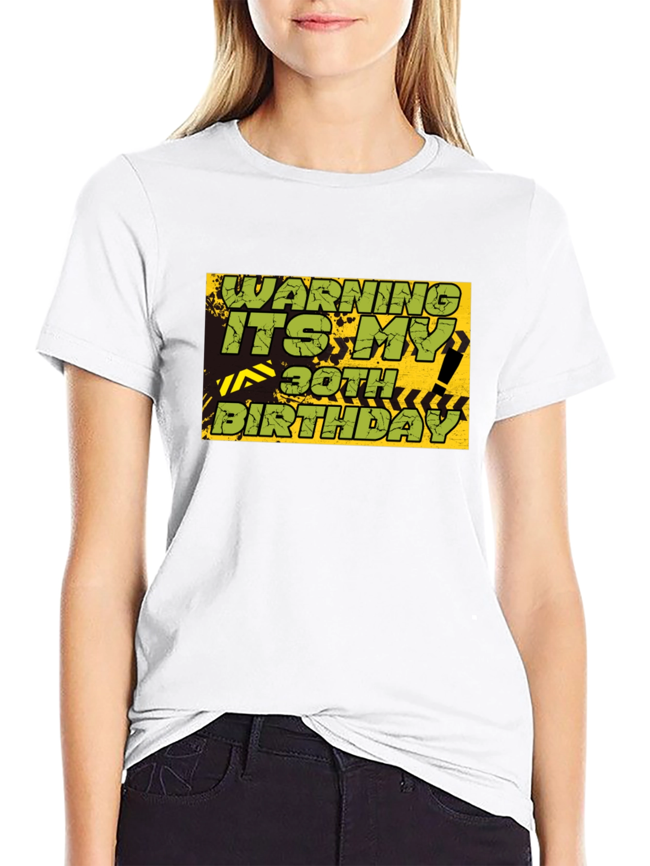 Warning 30th Birthday Graphic T-Shirt