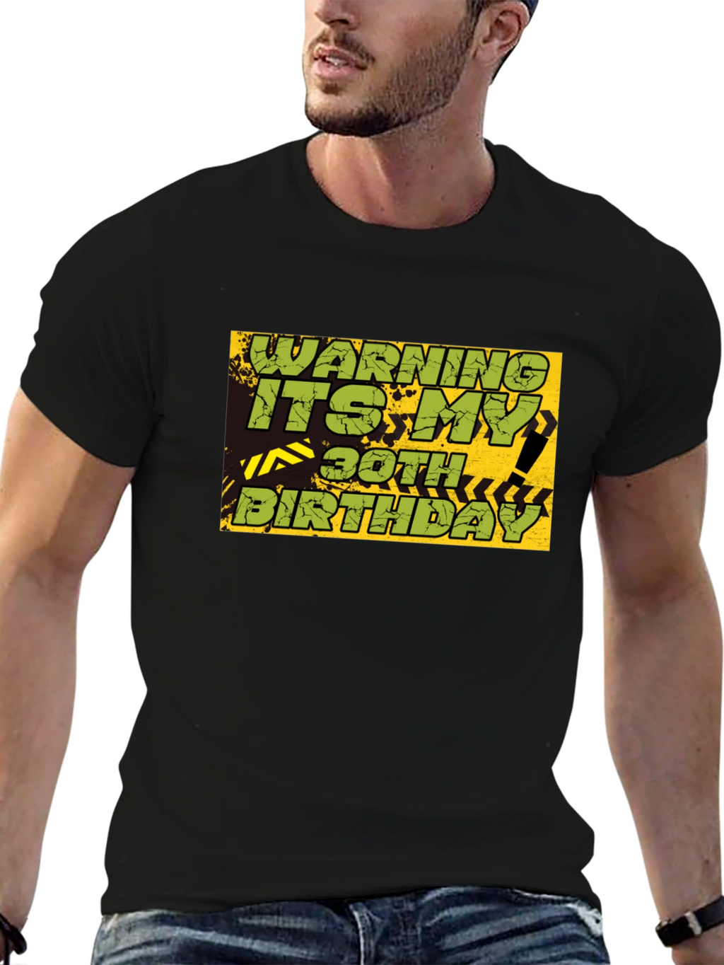 Warning 30th Birthday Graphic T-Shirt