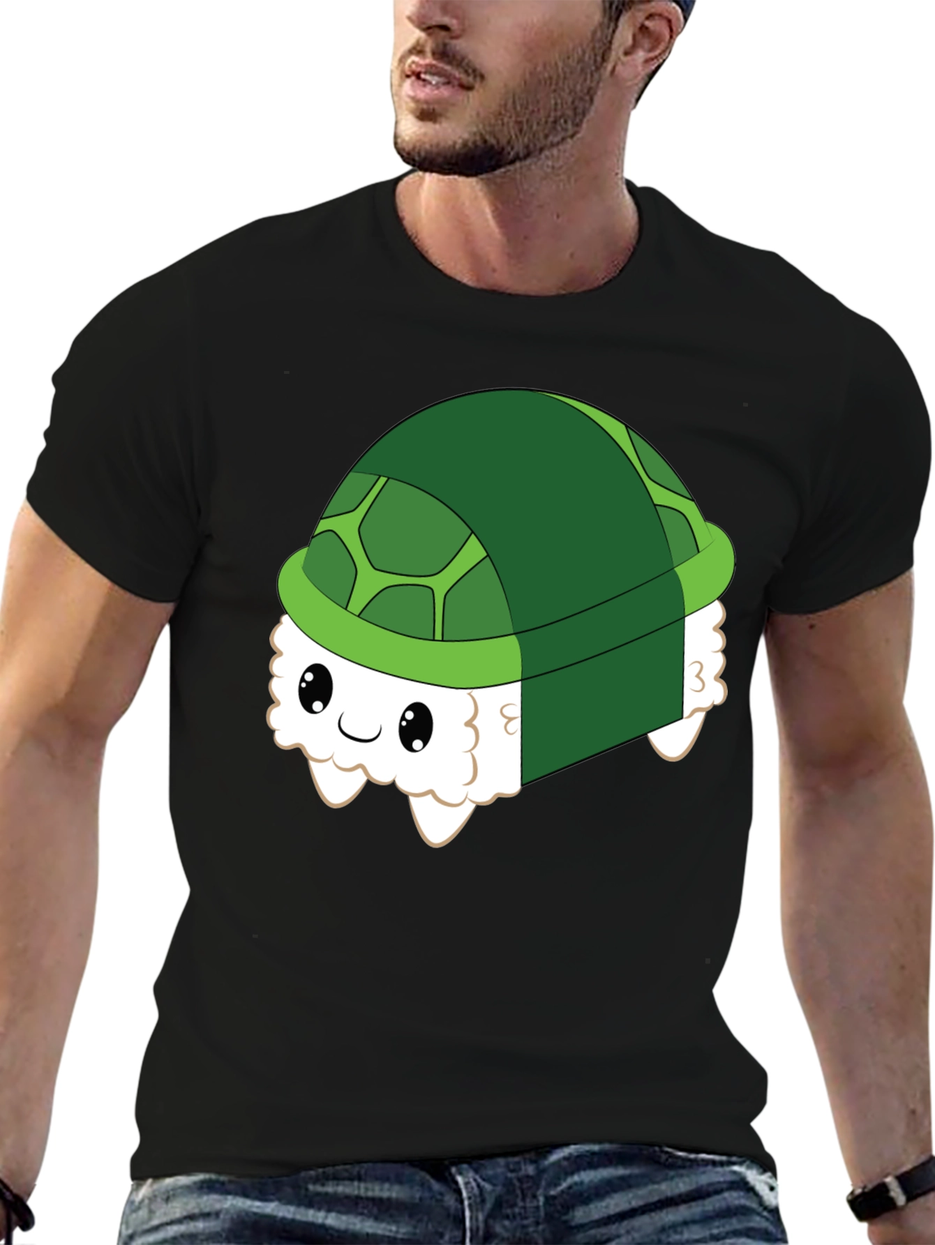 Sushi Turtle Graphic T-Shirt