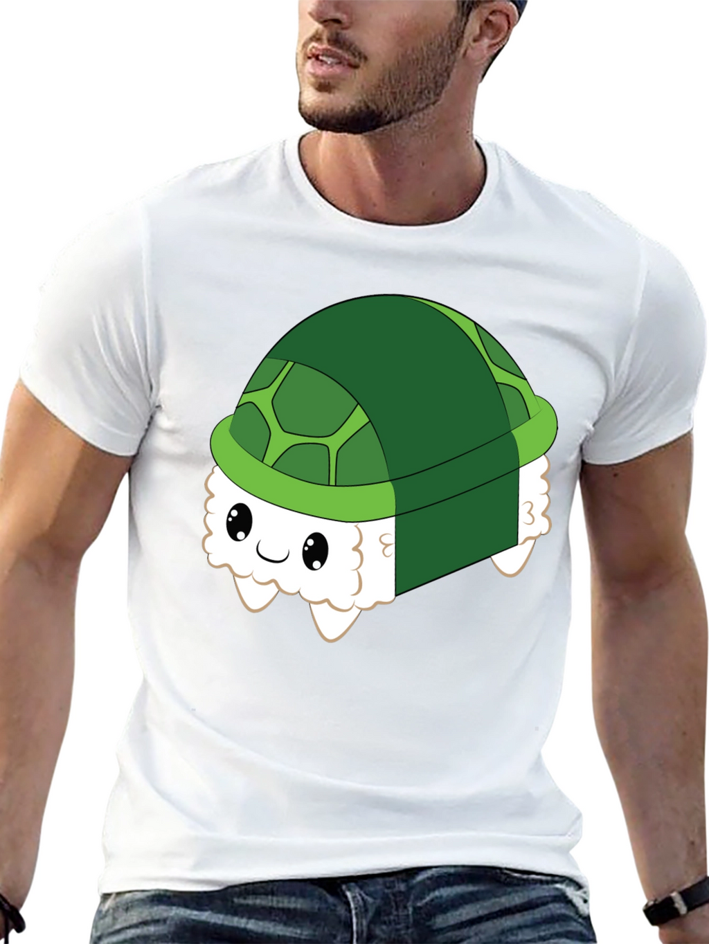 Sushi Turtle Graphic T-Shirt