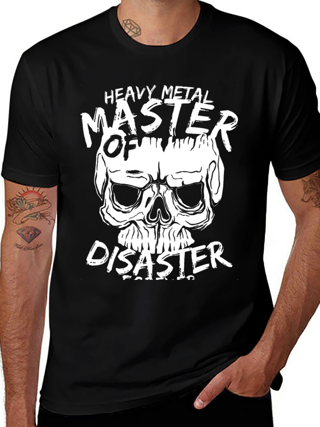 Heavy Metal Master of Disaster Graphic Tee