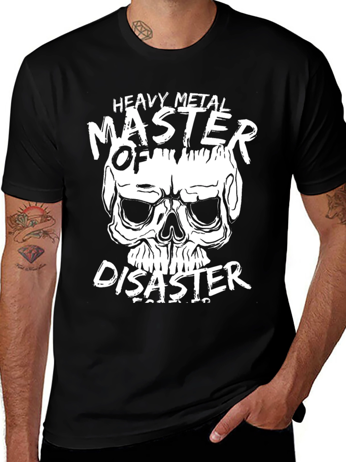 Heavy Metal Master of Disaster Graphic Tee