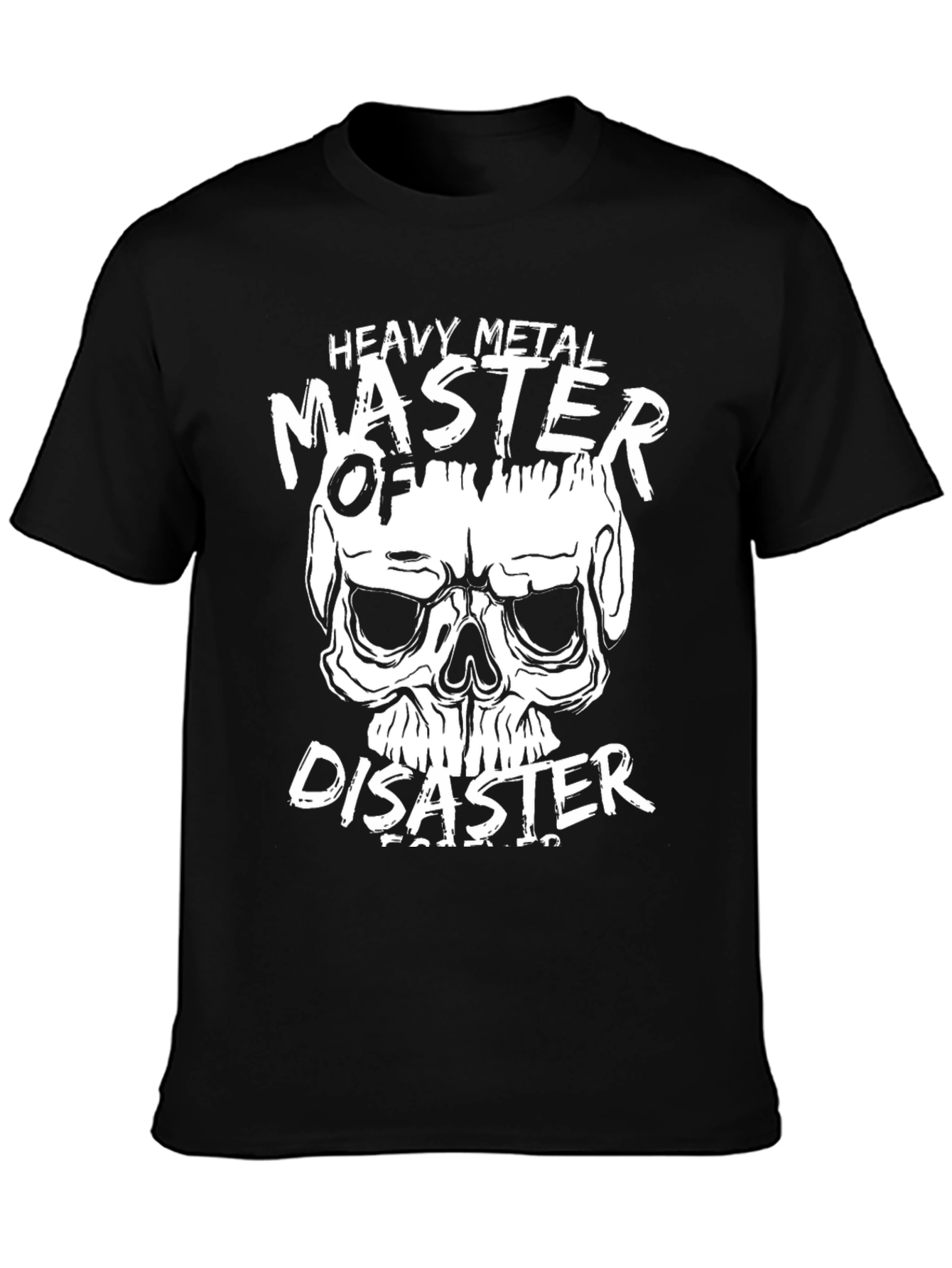Heavy Metal Master of Disaster Graphic Tee