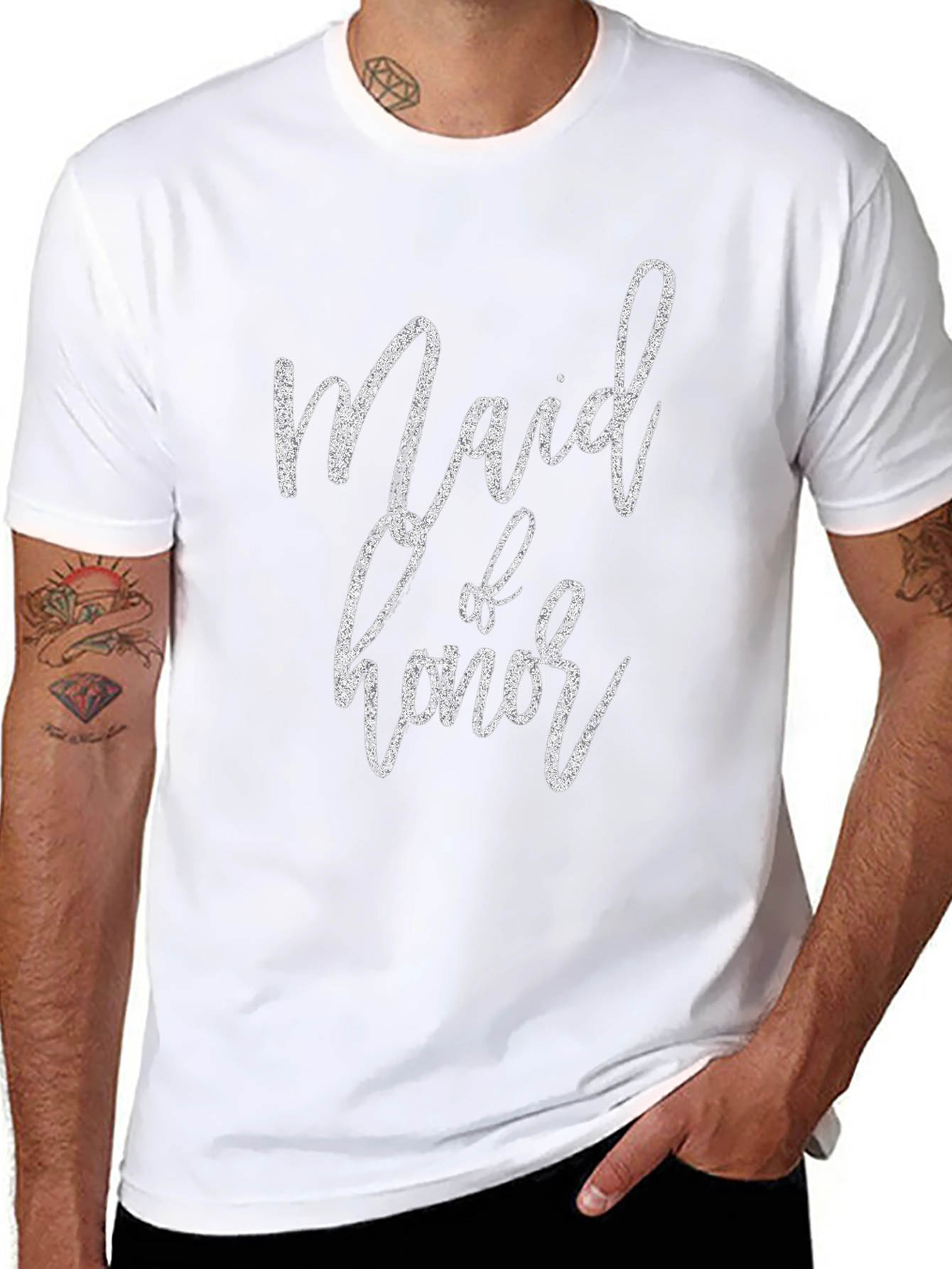 Maid of Honor Wedding T-Shirt