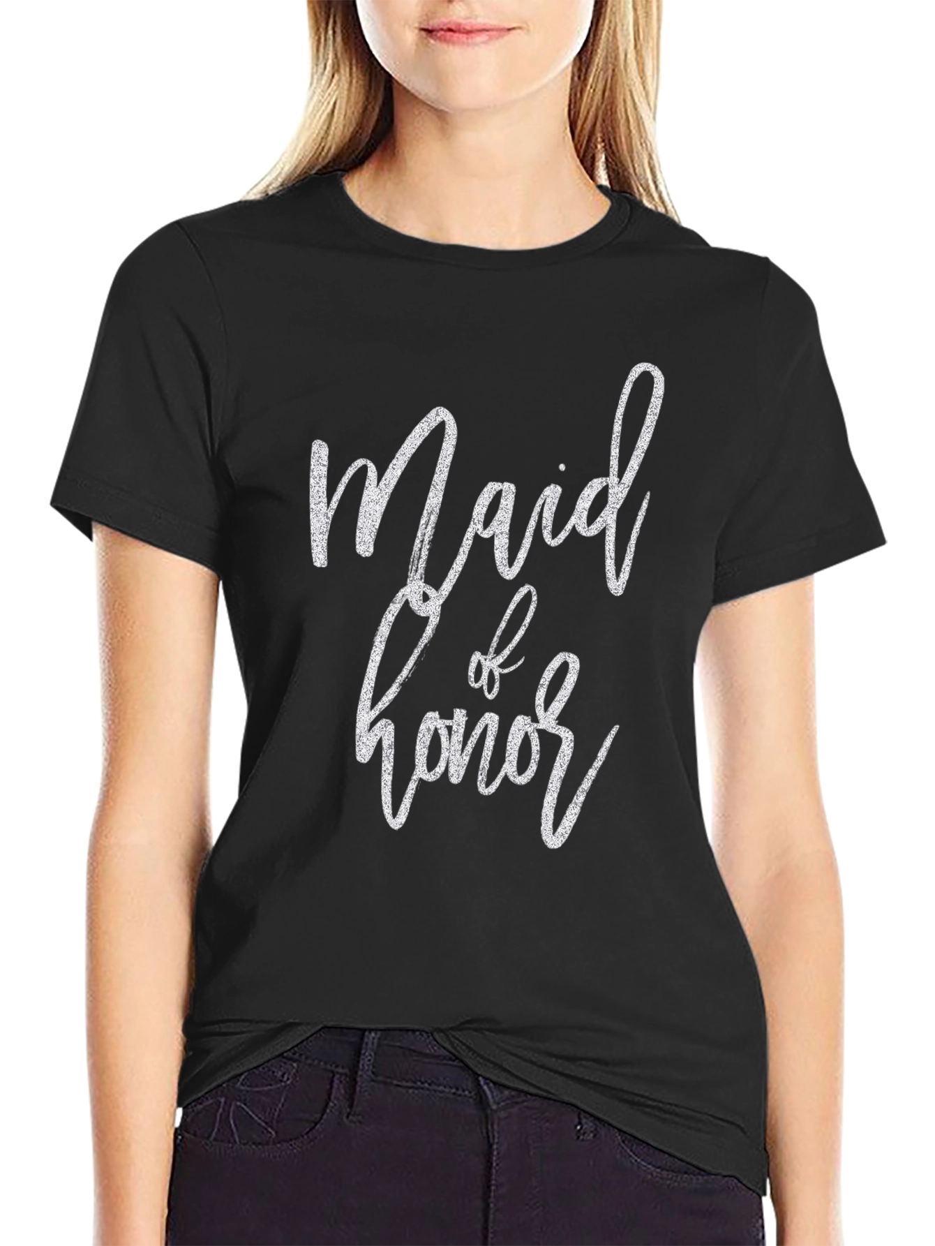 Maid of Honor Wedding T-Shirt