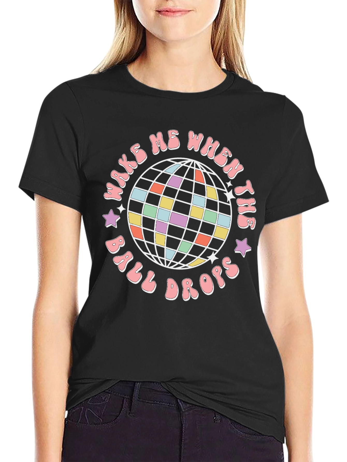Disco Ball T-Shirt: Make Me When The Ball Drops