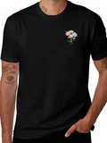 Floral Bouquet Graphic Tee - Soft Cotton