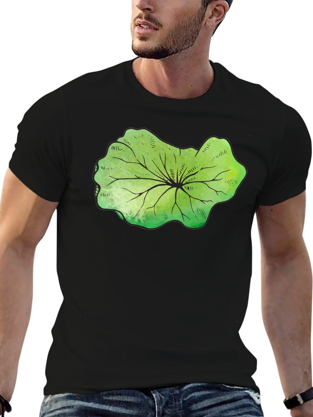 Leaf Graphic Tee - Modern Menswear