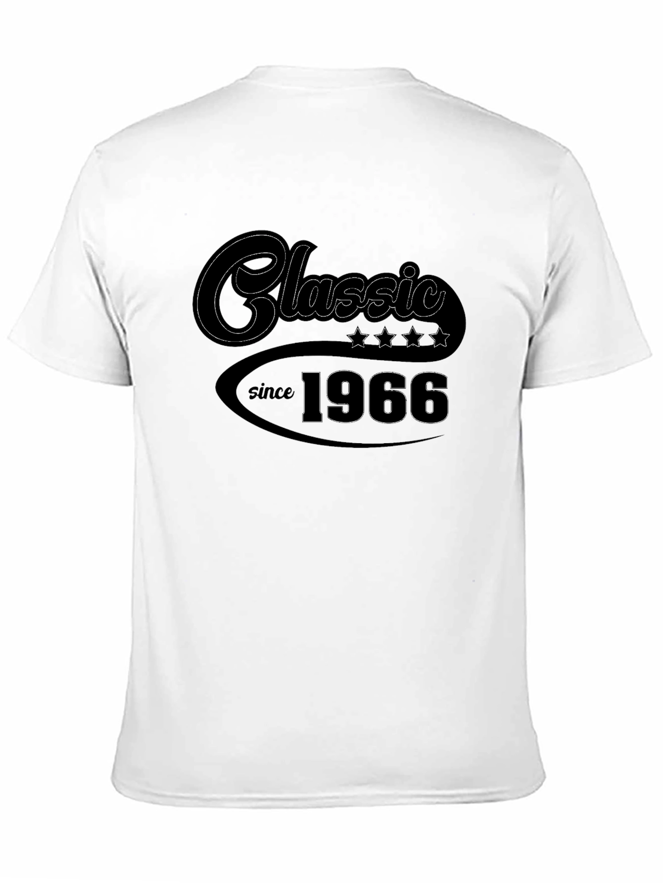 Classic Since 1966 Black Graphic Tee