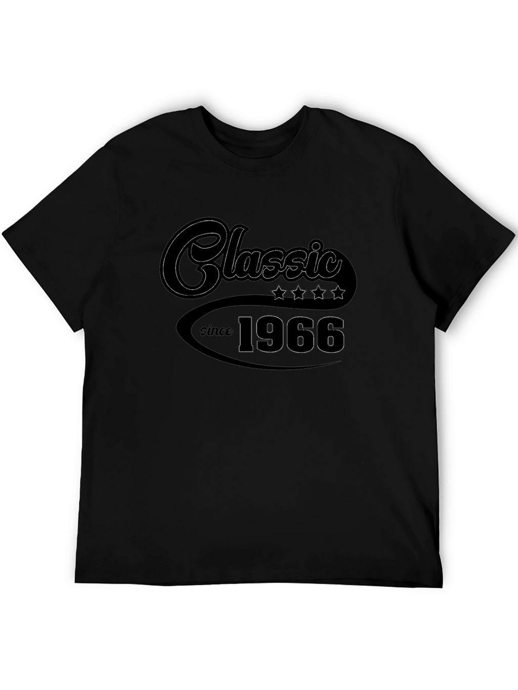 Classic Since 1966 Black Graphic Tee