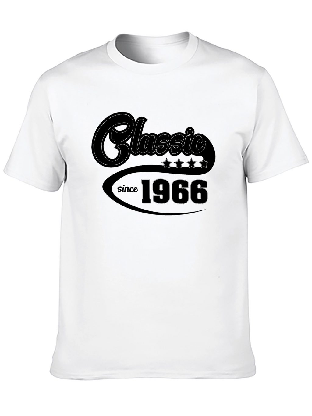Classic Since 1966 Black Graphic Tee