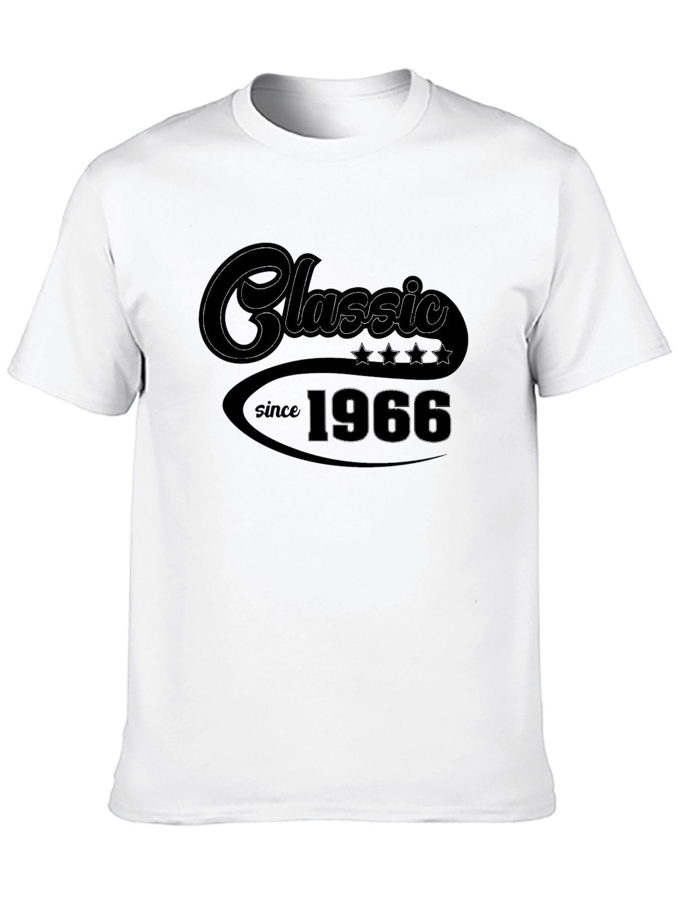 Classic Since 1966 Black Graphic Tee