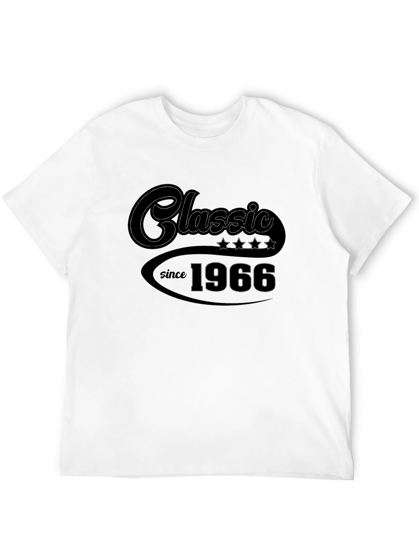 Classic Since 1966 Black Graphic Tee