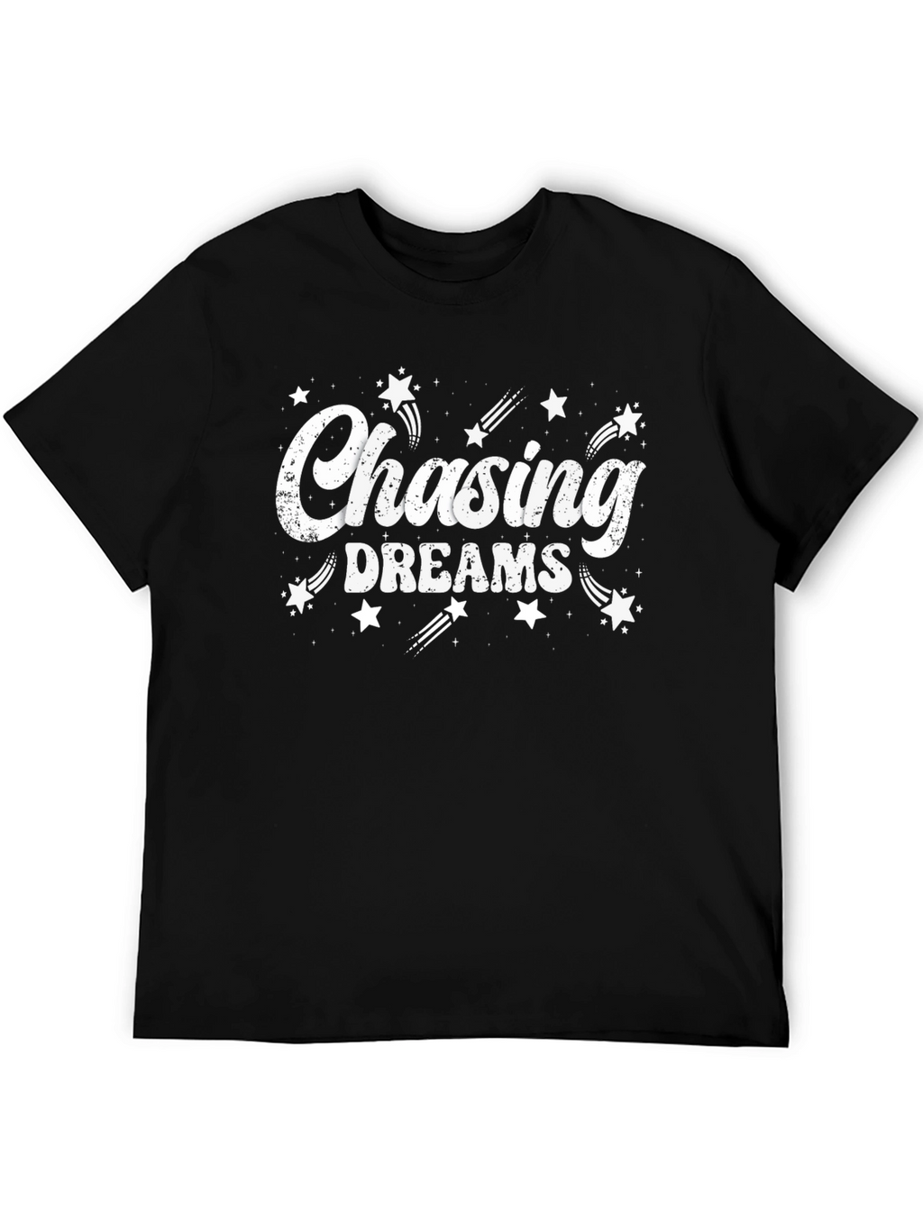 Chasing Dreams Graphic Tee - Black