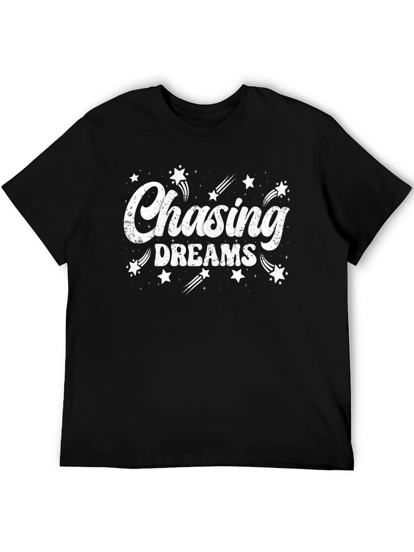 Chasing Dreams Graphic Tee - Black