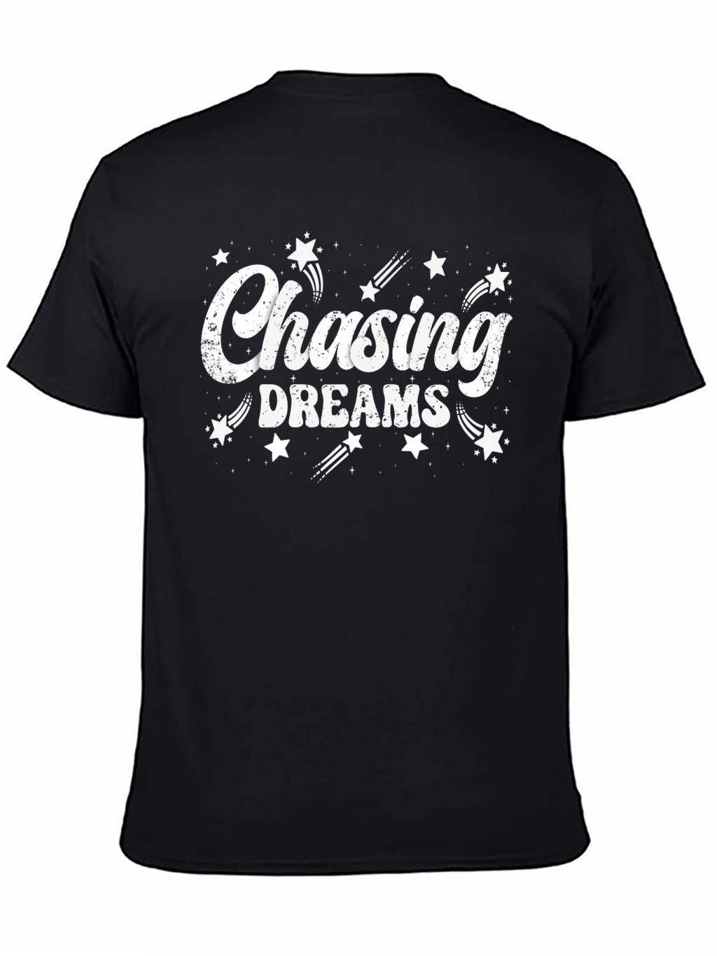 Chasing Dreams Graphic Tee - Black