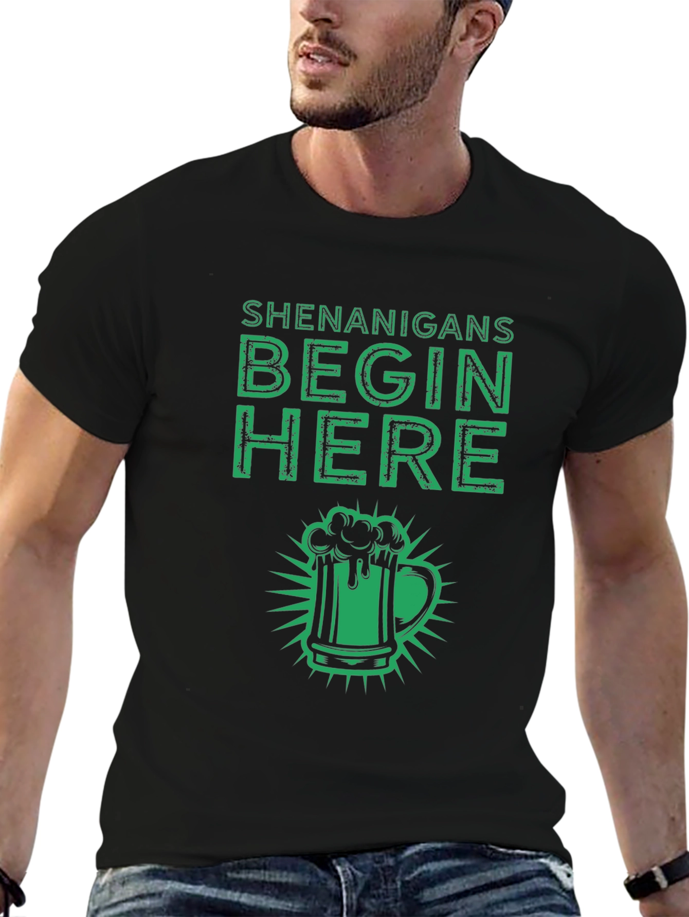 Shenanigans Begin Here T-Shirt