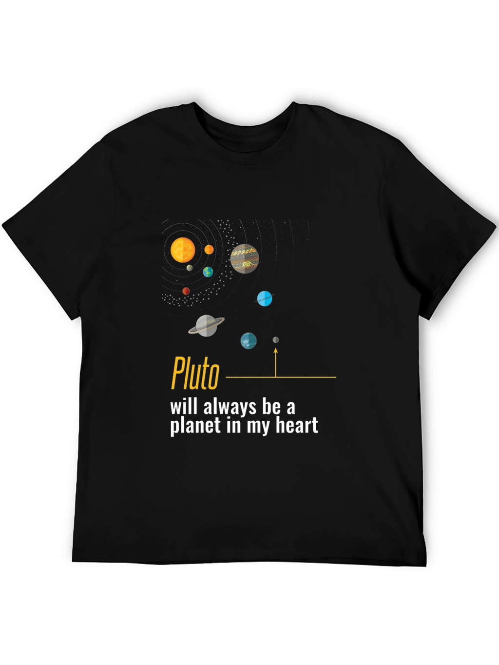 Pluto Always a Planet T-Shirt