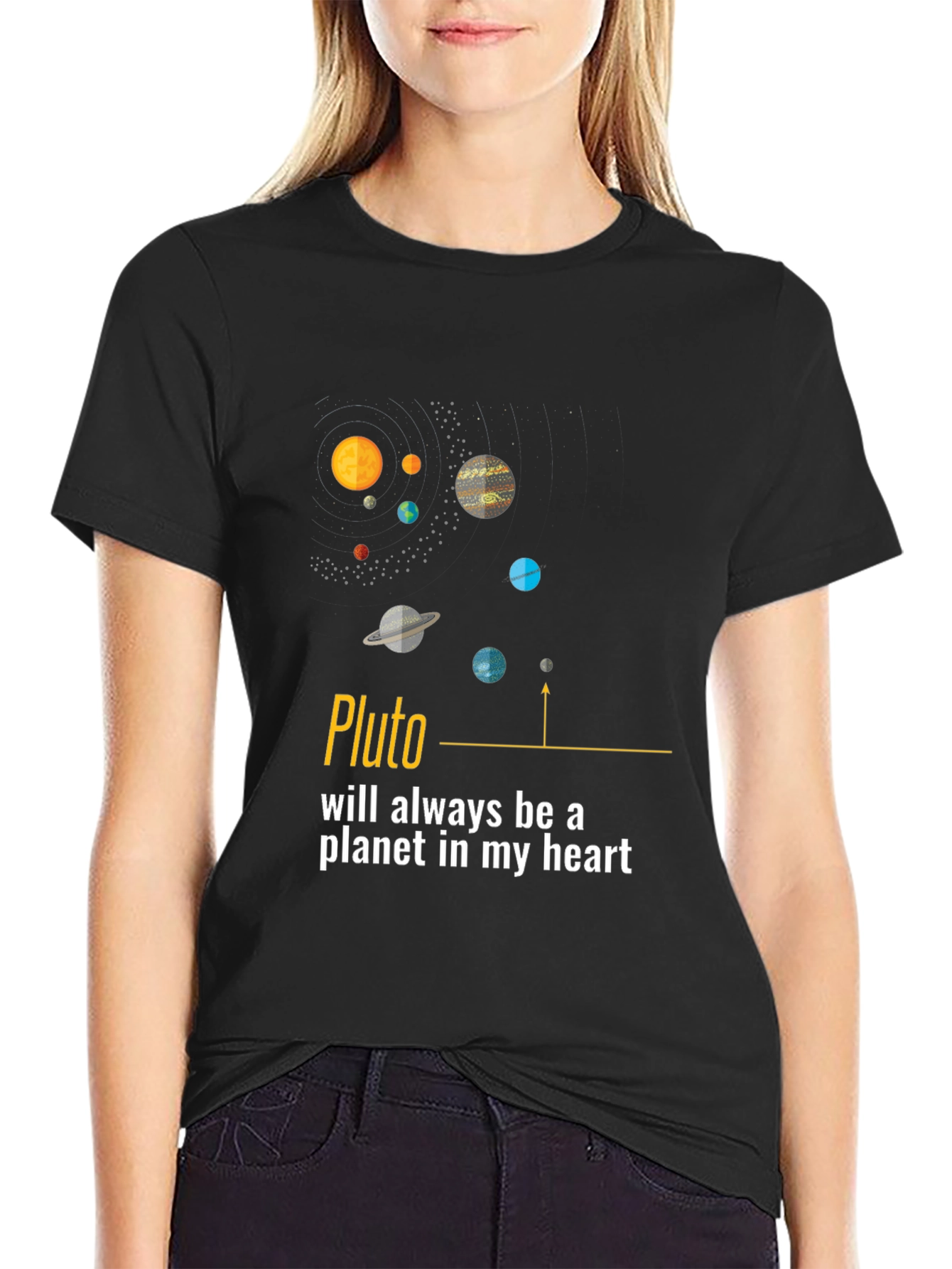 Pluto Always a Planet T-Shirt