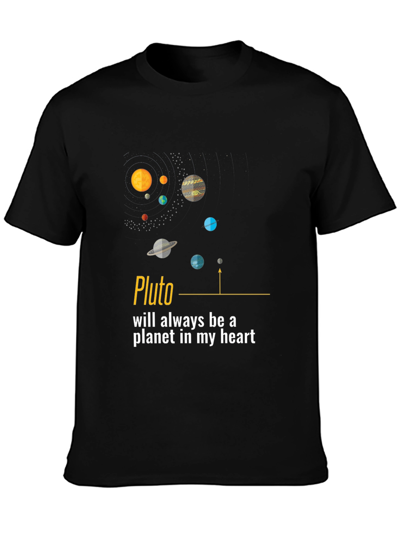 Pluto Always a Planet T-Shirt