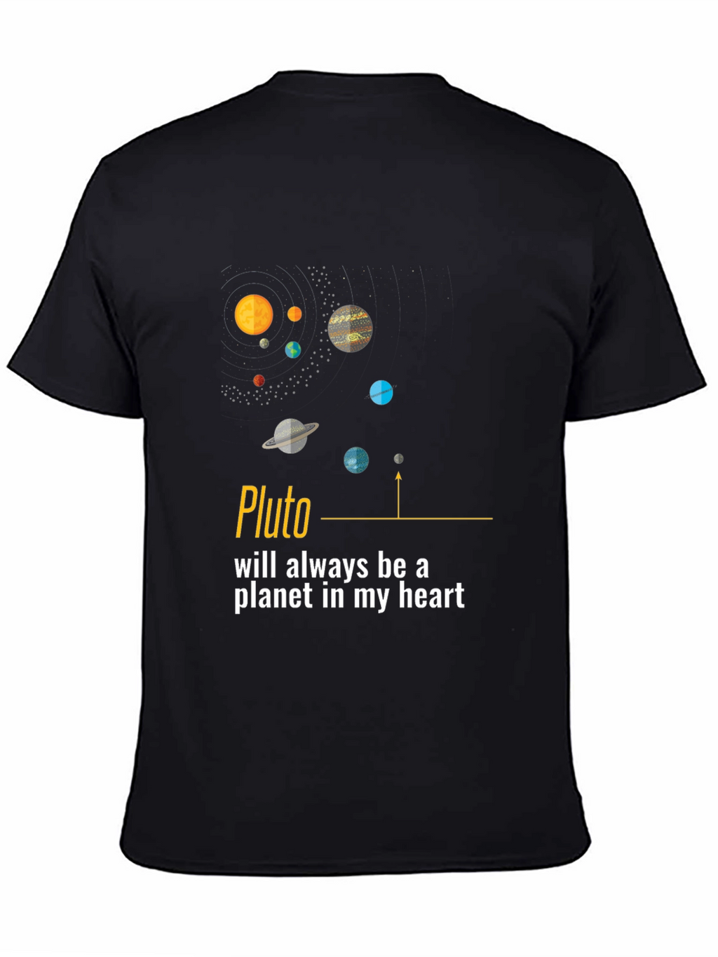Pluto Always a Planet T-Shirt