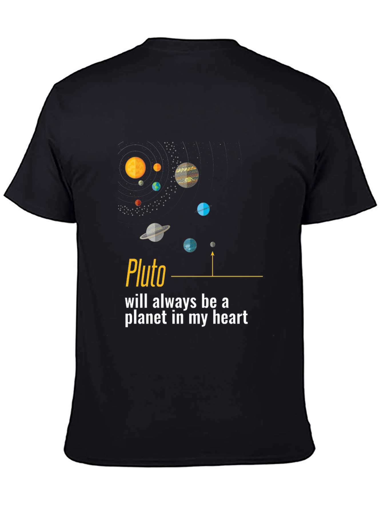 Pluto Always a Planet T-Shirt