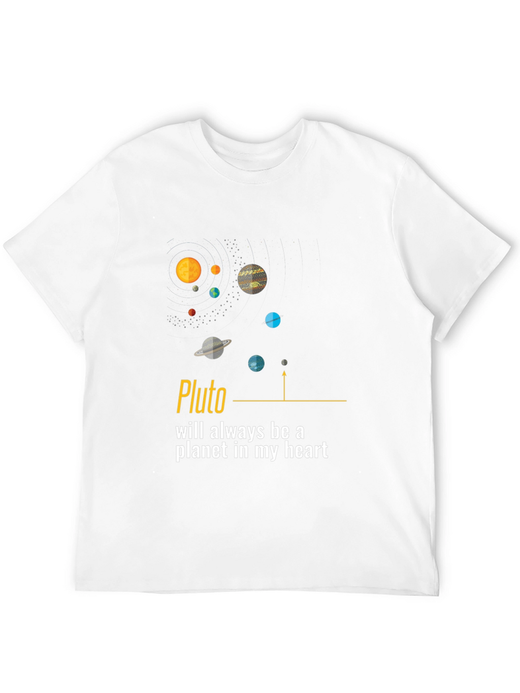 Pluto Always a Planet T-Shirt