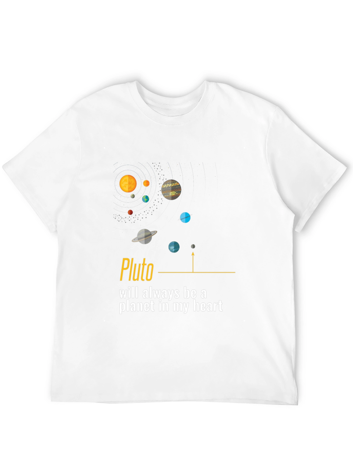 Pluto Always a Planet T-Shirt
