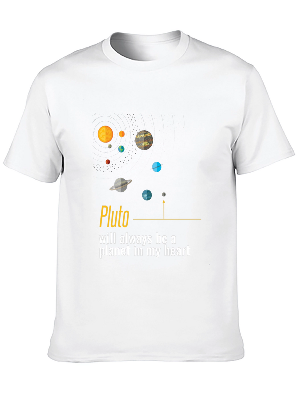 Pluto Always a Planet T-Shirt