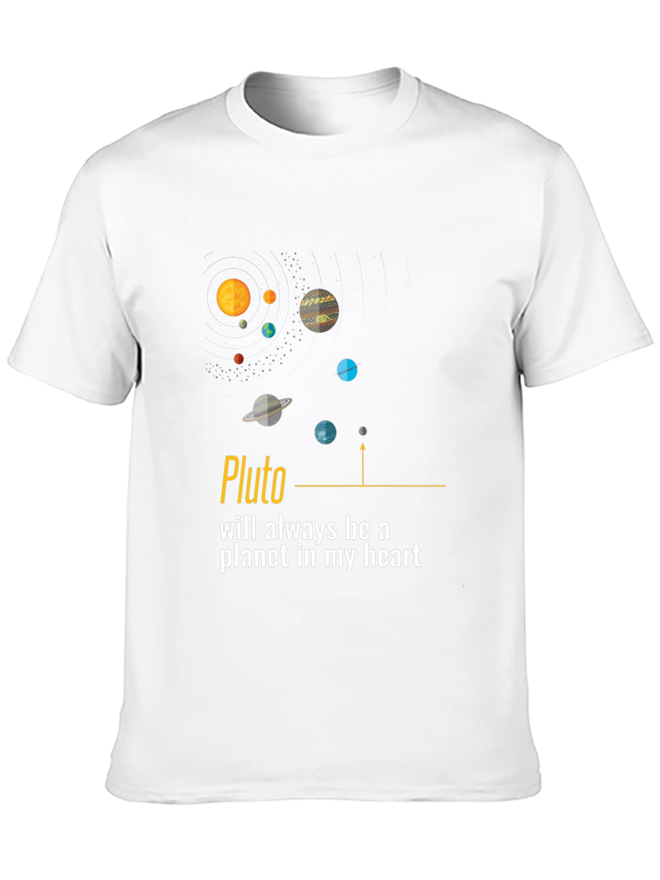 Pluto Always a Planet T-Shirt