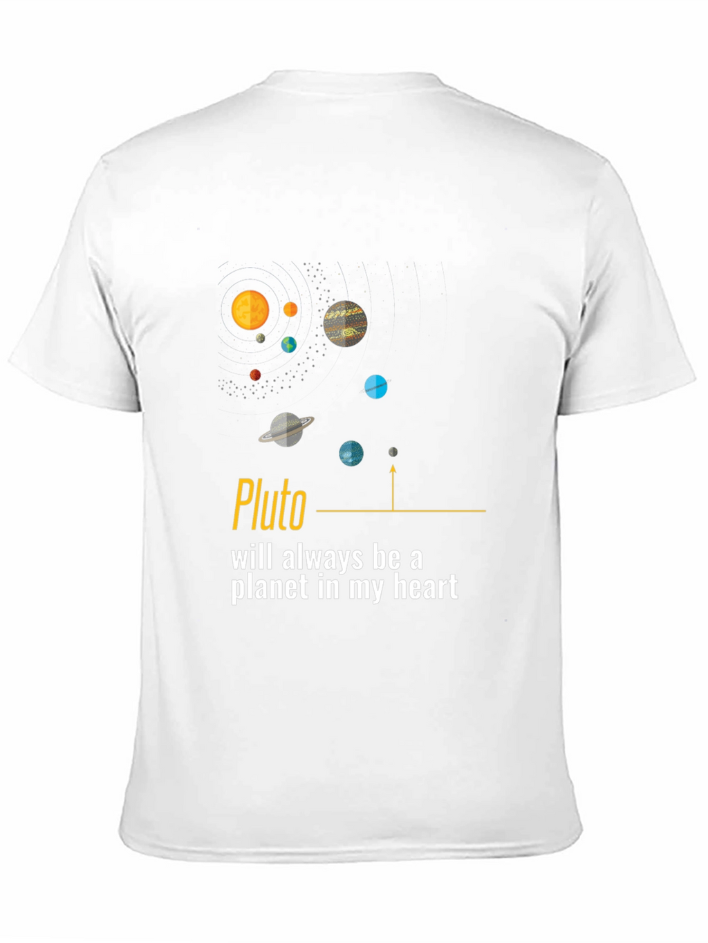 Pluto Always a Planet T-Shirt