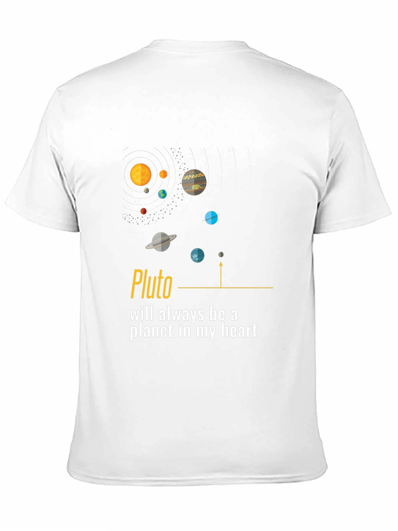 Pluto Always a Planet T-Shirt