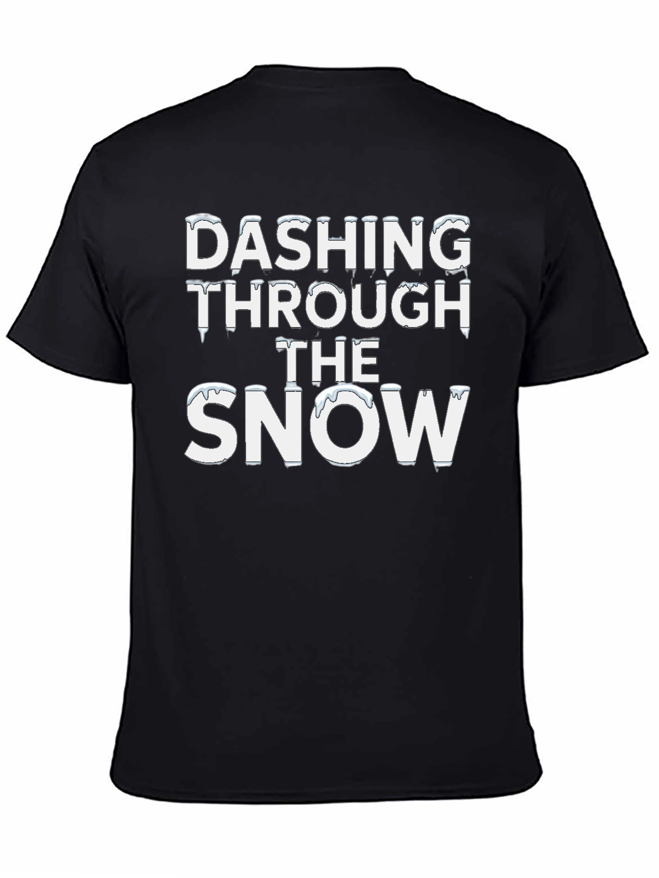 Dashing Through the Snow T-Shirt Winter Christmas