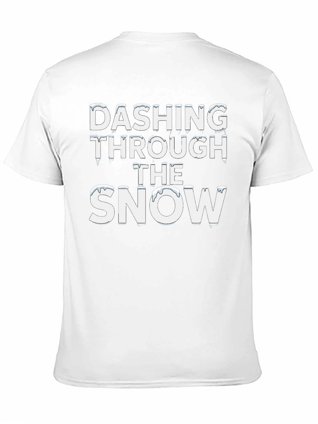 Dashing Through the Snow T-Shirt Winter Christmas