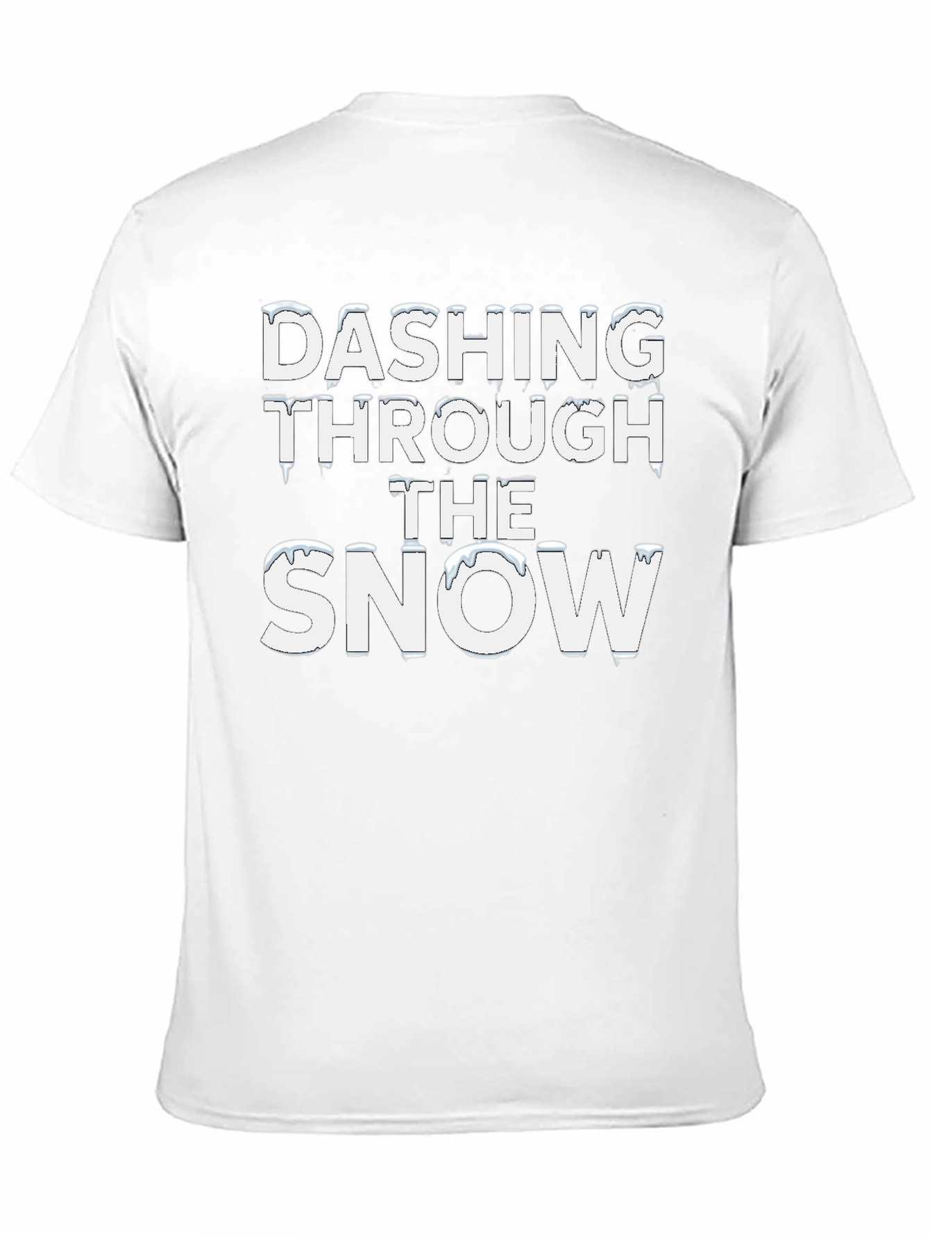 Dashing Through the Snow T-Shirt Winter Christmas