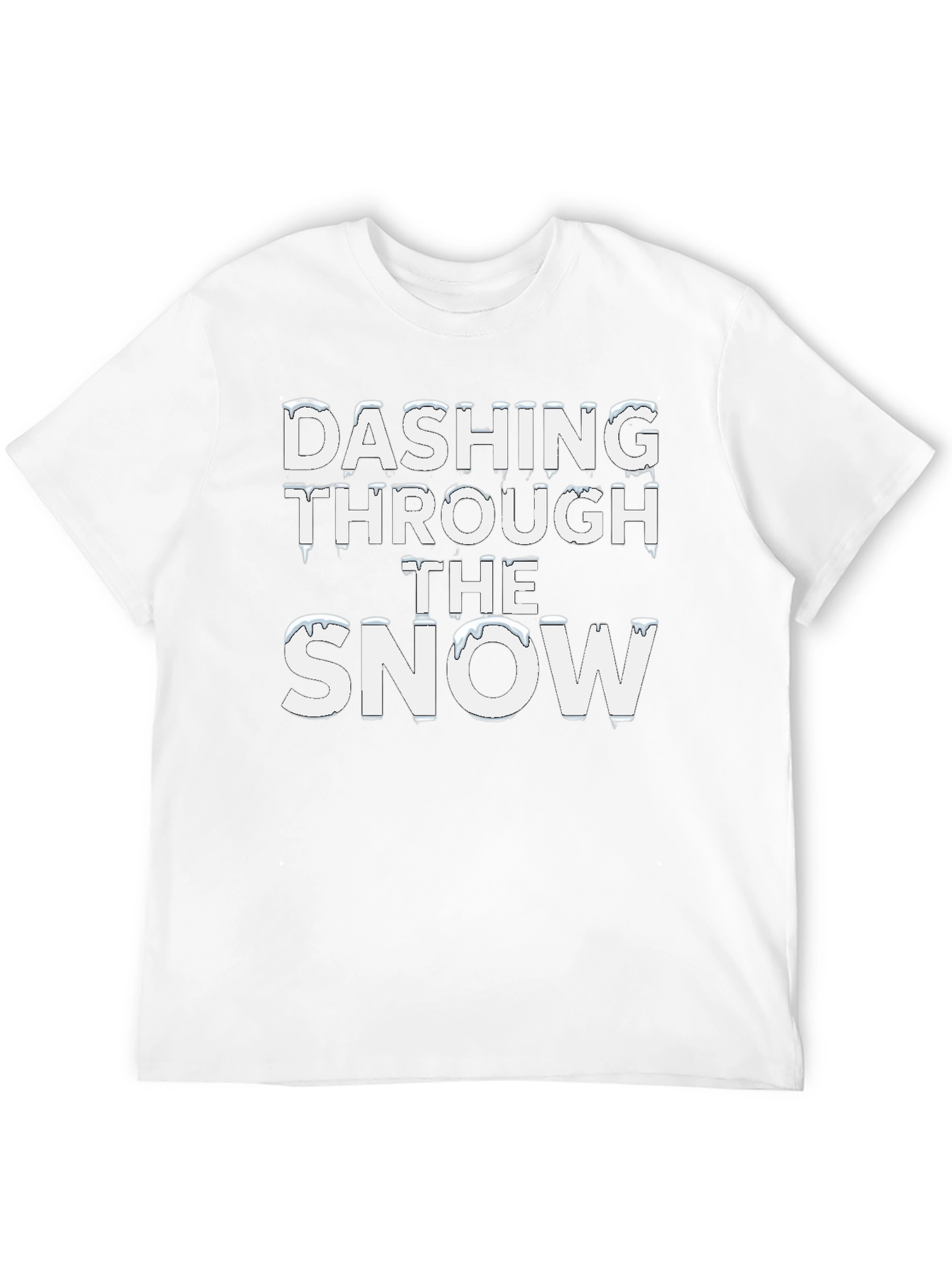 Dashing Through the Snow T-Shirt Winter Christmas