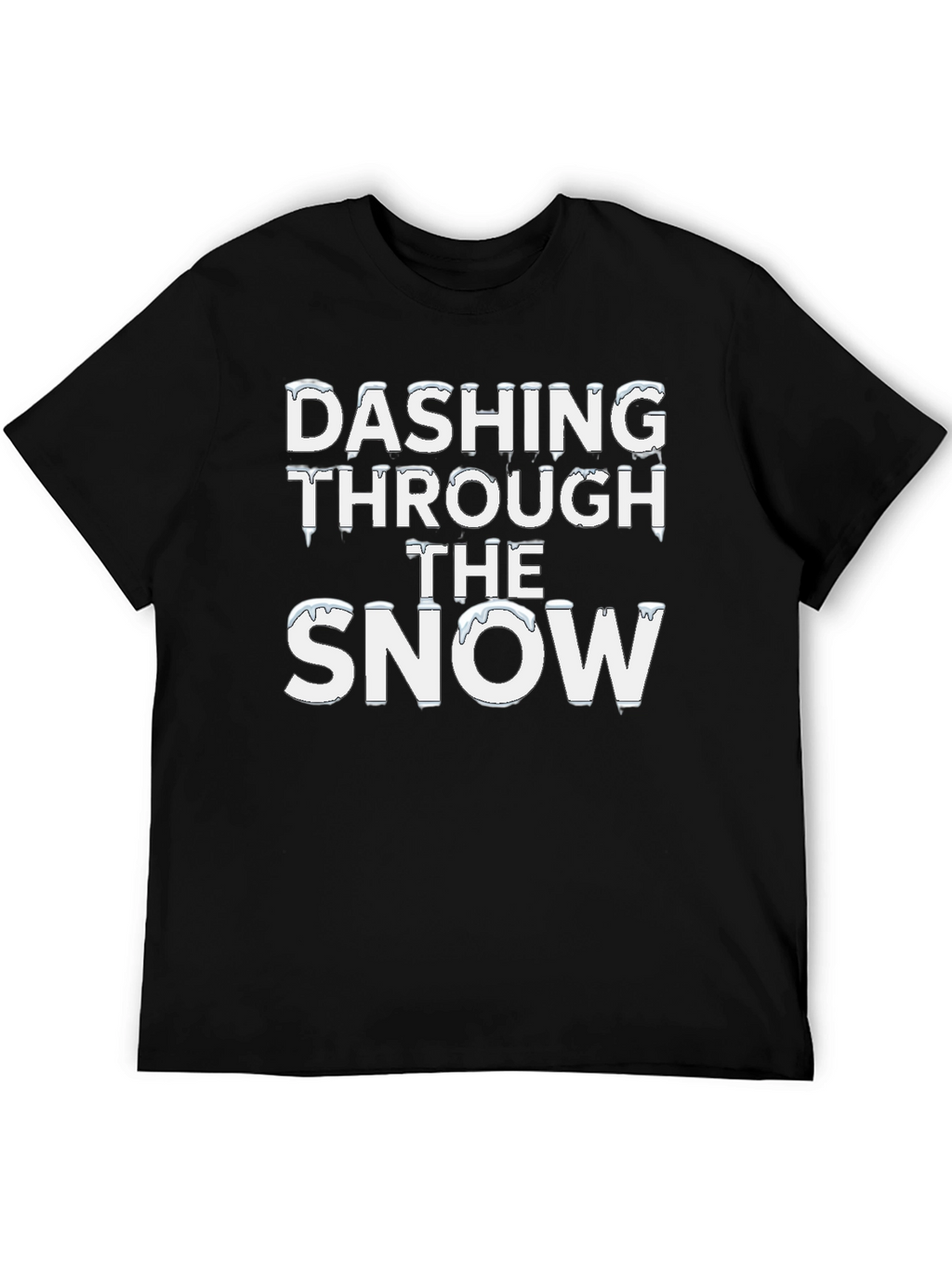 Dashing Through the Snow T-Shirt Winter Christmas