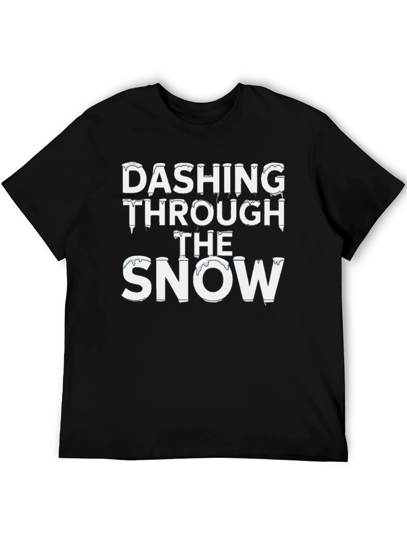 Dashing Through the Snow T-Shirt Winter Christmas