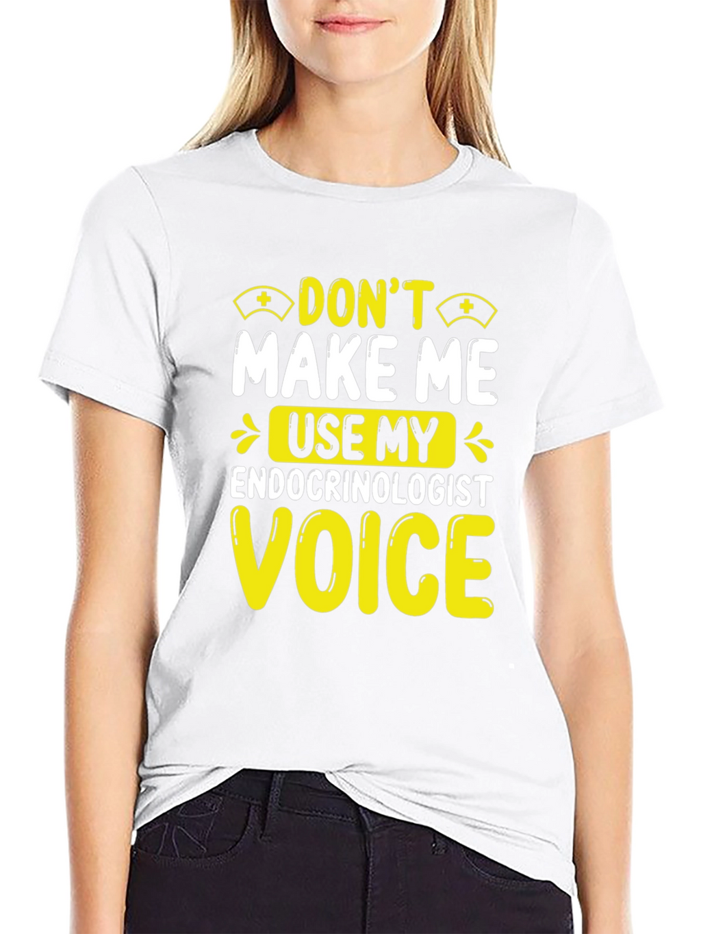 Endocrinologist Voice T-Shirt - Funny Doctor Tee