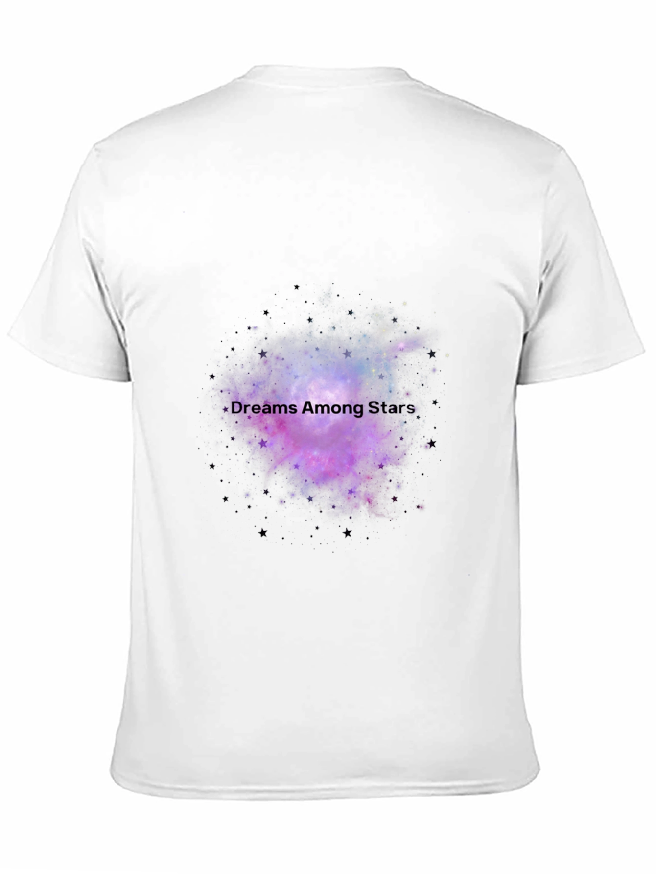 Dreams Among Stars Black T-Shirt